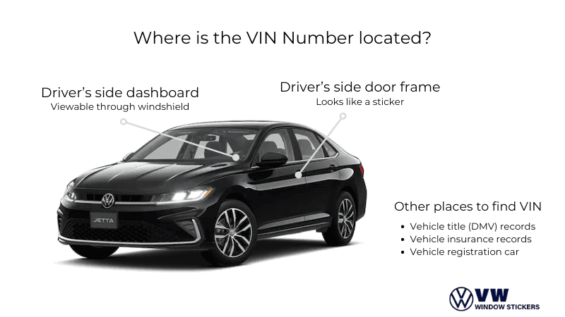 Toyota VIN location